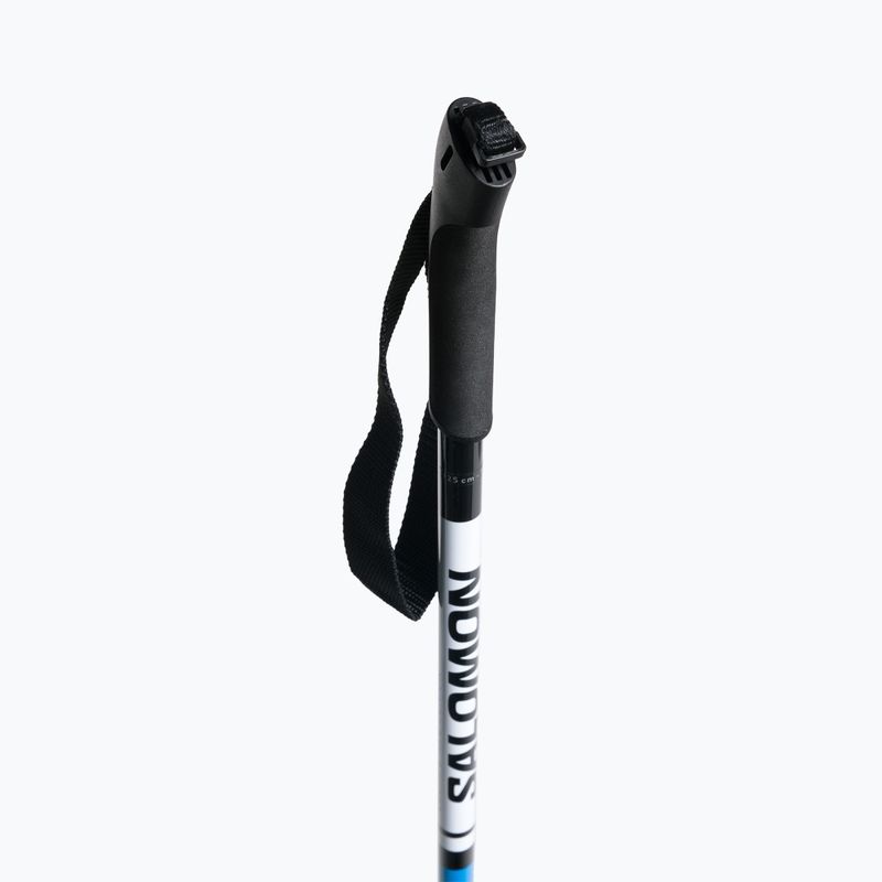 Salomon Escape Alu Jr. bastoncini da sci di fondo per bambini nero/blu/bianco 3