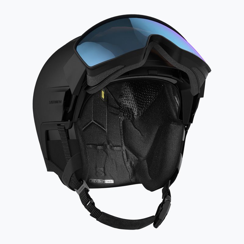 Casco da sci Salomon Driver Prime Sigma Photo MIPS S1-S3 black 2