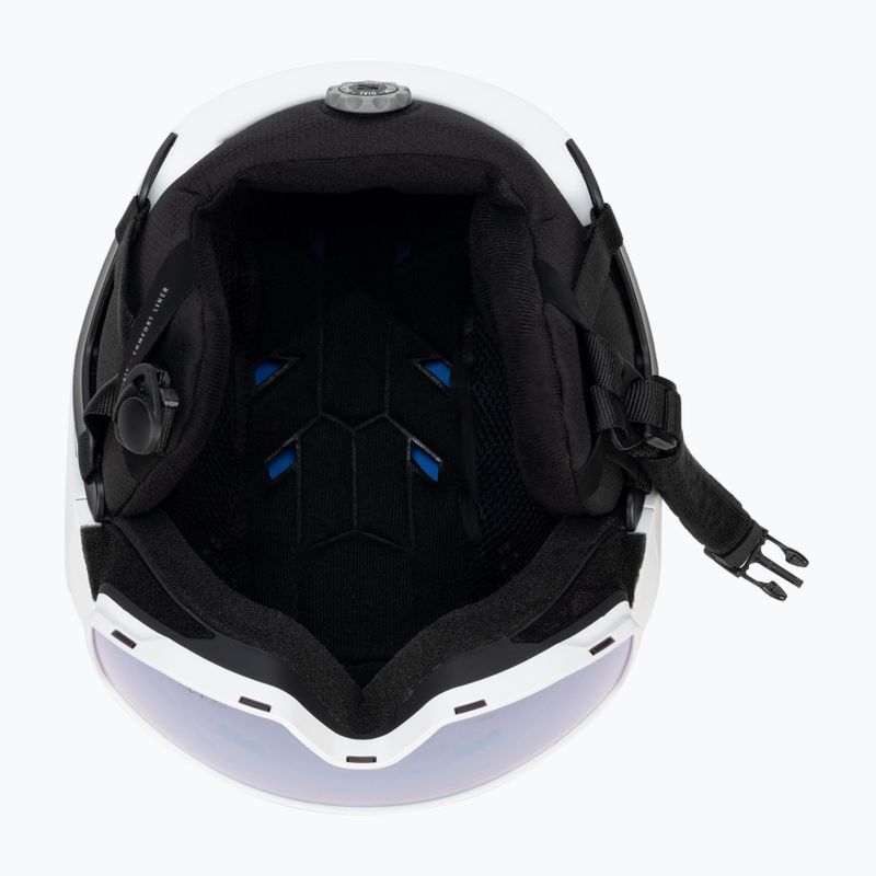 Casco da sci Salomon Driver Pro Sigma bianco/nero bronzo 5