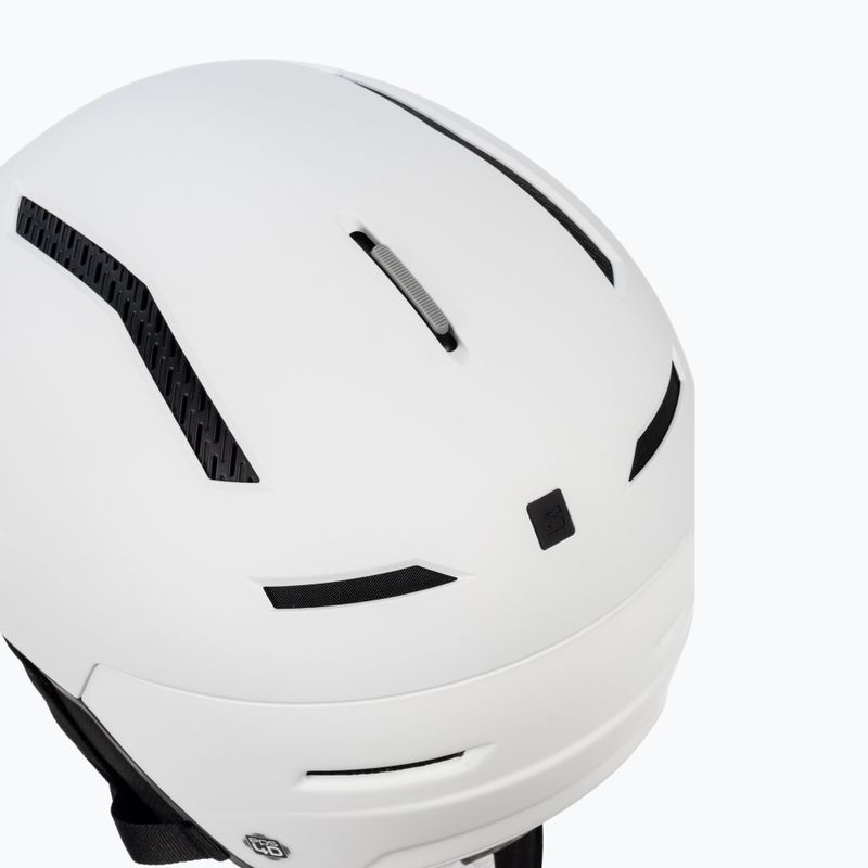 Casco da sci Salomon Driver Pro Sigma bianco/nero bronzo 9