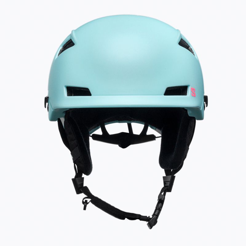 Casco da sci Salomon MTN Lab bleached aqua 2