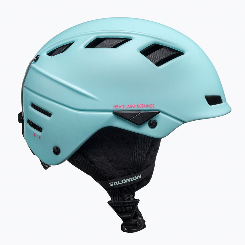 Casco da sci Salomon MTN Lab bleached aqua 4