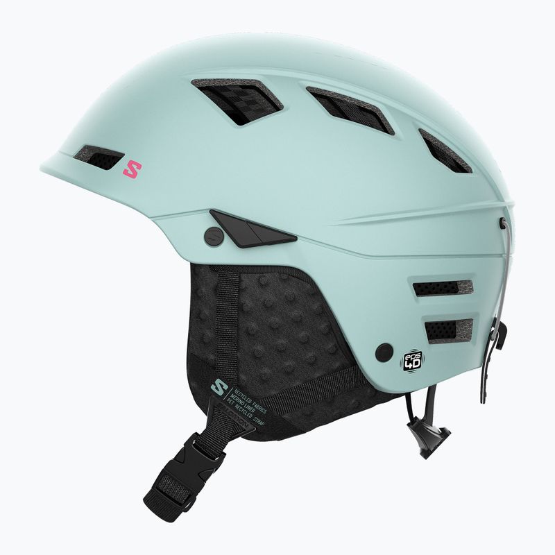 Casco da sci Salomon MTN Lab bleached aqua 9