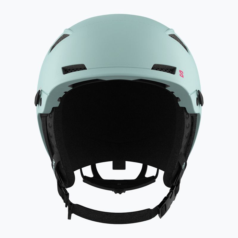 Casco da sci Salomon MTN Lab bleached aqua 10