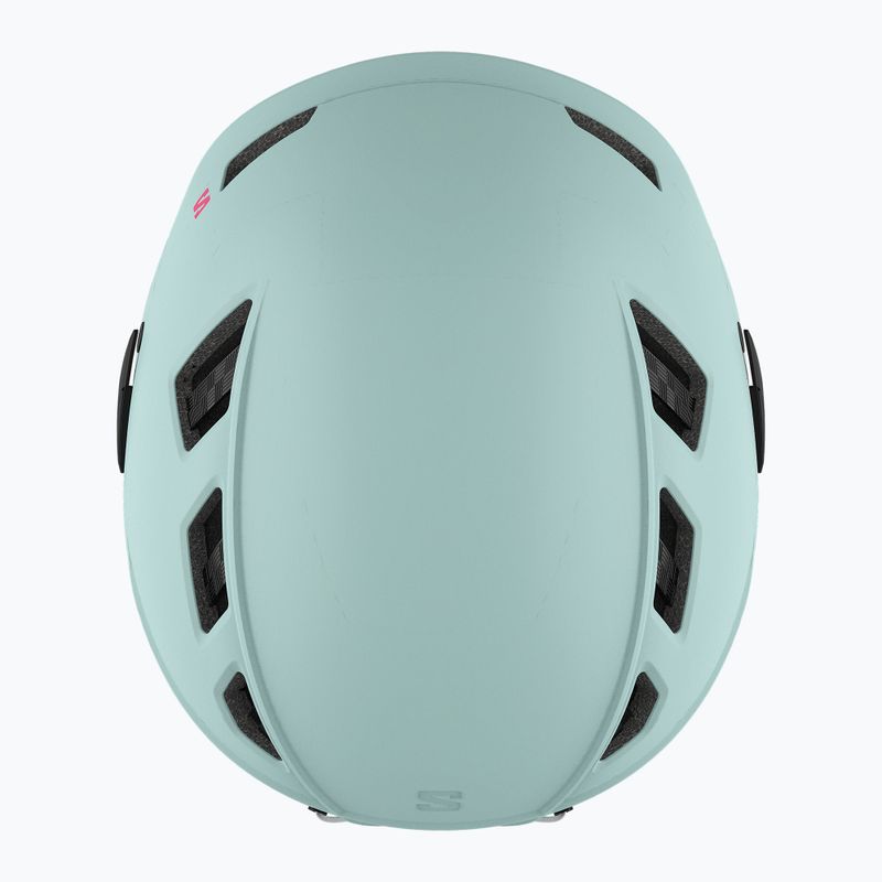 Casco da sci Salomon MTN Lab bleached aqua 11