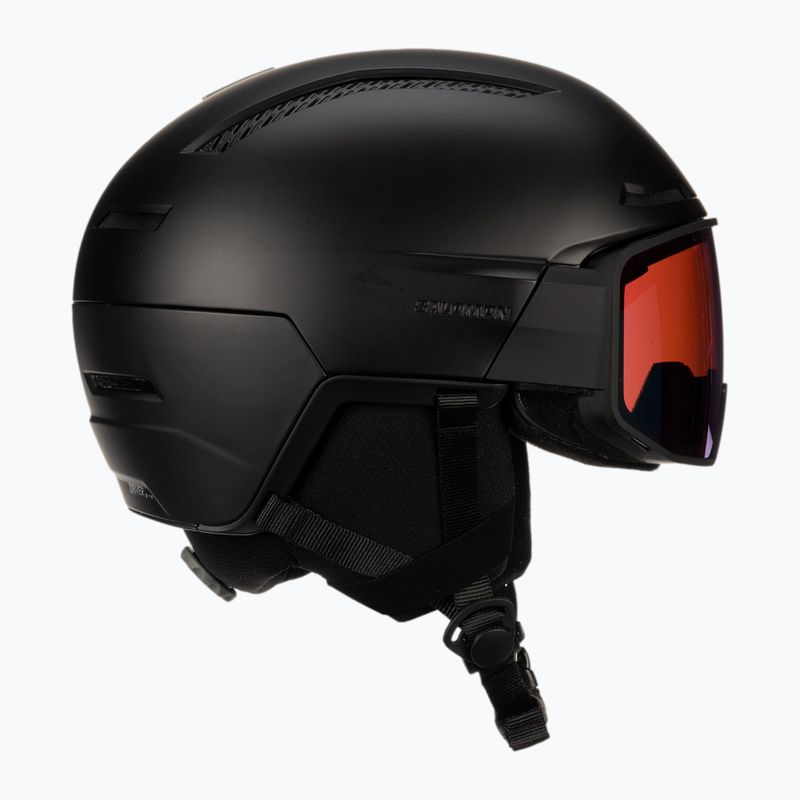 Casco da sci Salomon Driver Pro Sigma nero/meraldo 4