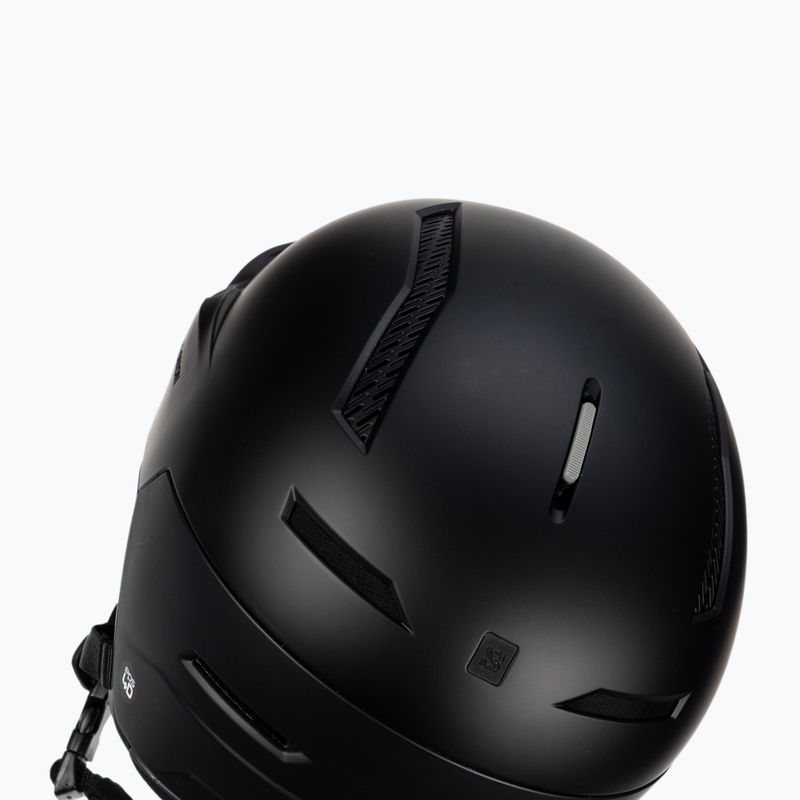 Casco da sci Salomon Driver Pro Sigma nero/meraldo 9