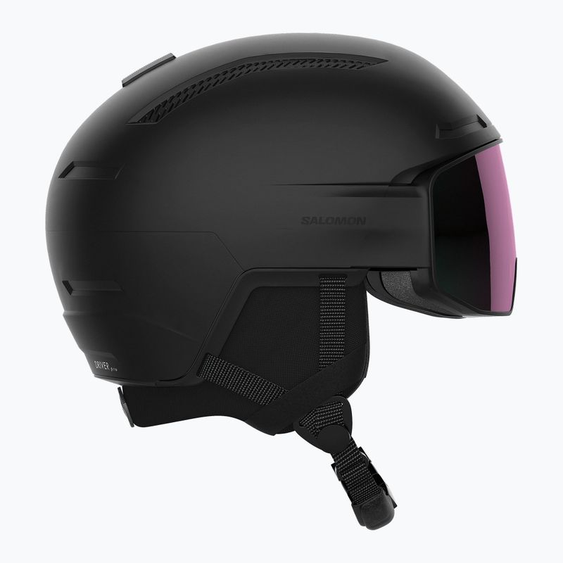 Casco da sci Salomon Driver Pro Sigma nero/meraldo 11