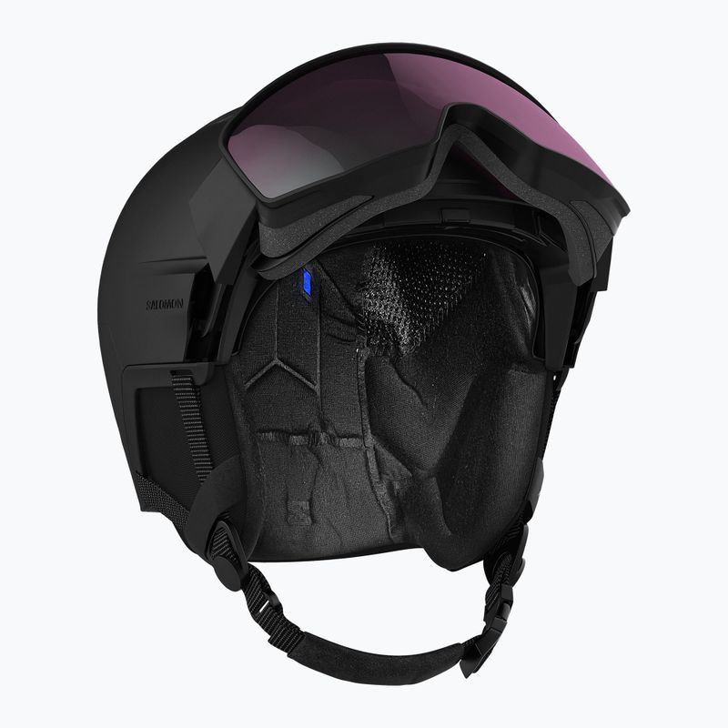 Casco da sci Salomon Driver Pro Sigma nero/meraldo 13