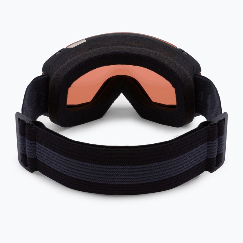 Salomon S/View occhiali da sci nero/flash tonic arancione 3