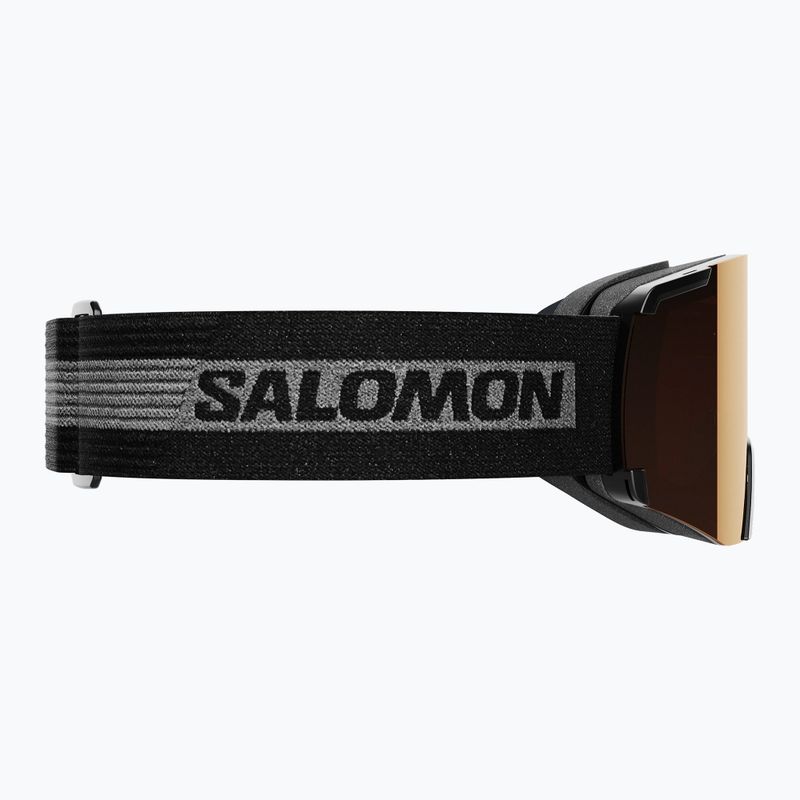 Salomon S/View occhiali da sci nero/flash tonic arancione 7