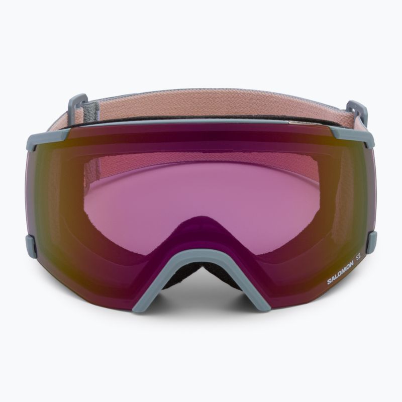 Salomon S/View ferro battuto/ml rubino occhiali da sci 2