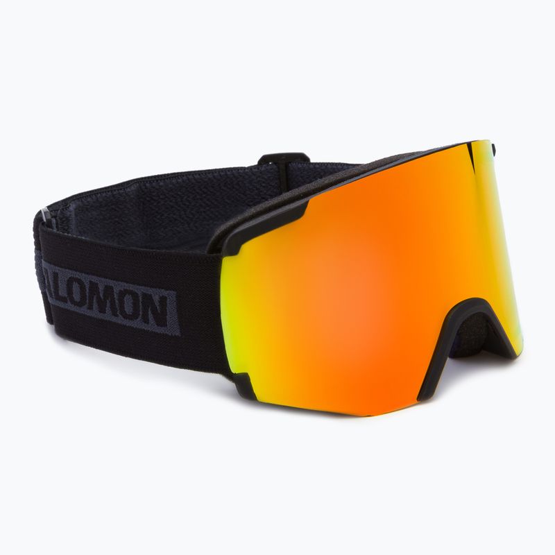 Salomon S/View occhiali da sci nero/ml mid red