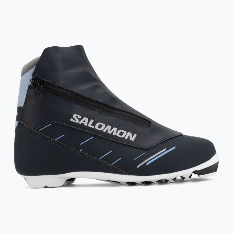 Scarponi da sci di fondo da donna Salomon RC8 Vitane Prolink nero/blu 2