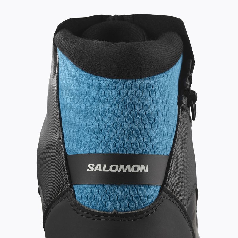 Scarponi da sci di fondo da uomo Salomon RC8 Prolink nero/blu 3