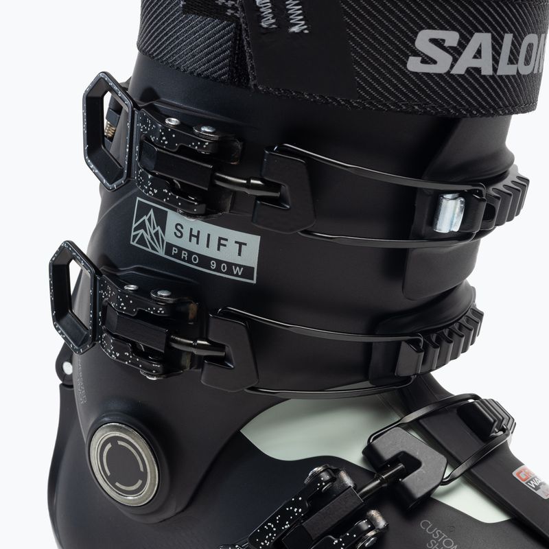 Scarponi da sci da donna Salomon Shift Pro 90W AT nero/bianco muschio/belluga 7