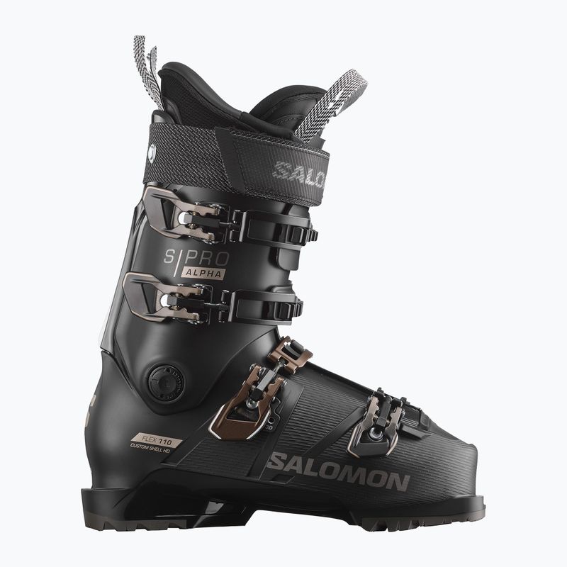 Scarponi da sci da uomo Salomon S Pro Alpha 110 GW nero/titanio/metallo 8