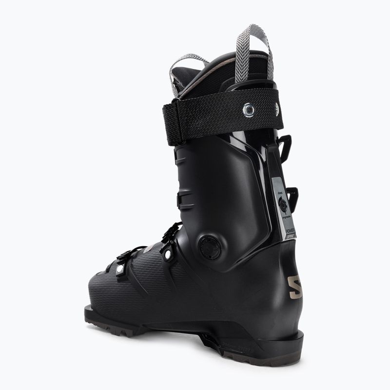 Scarponi da sci da uomo Salomon S Pro Alpha 110 GW nero/titanio/metallo 2