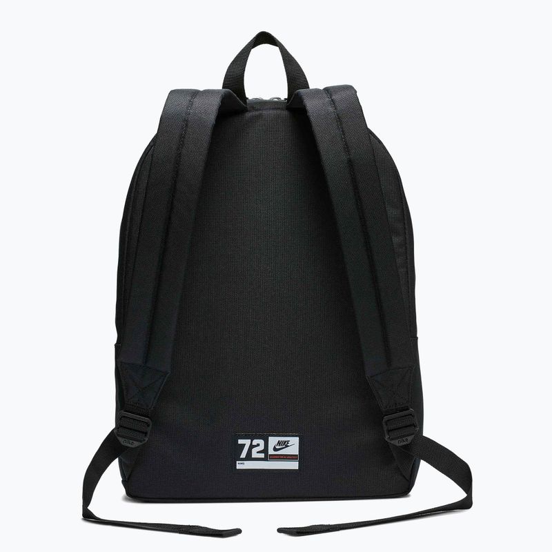 Zaino Nike Classic 16 l nero/nero/bianco per bambini 2