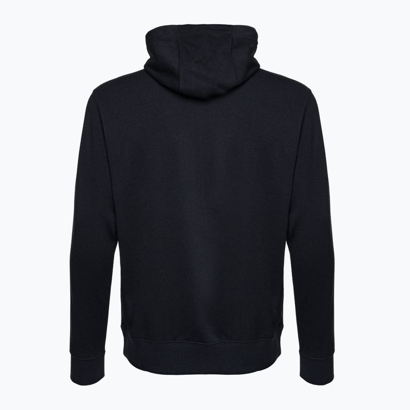 Uomo Nike Sportswear Club Hoodie FZ nero/nero/bianco 2