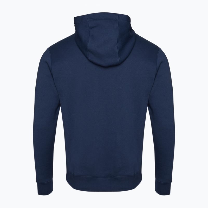 Uomo Nike Sportswear Club Fleece Hoodie midnight navy/midnight navy/white 2