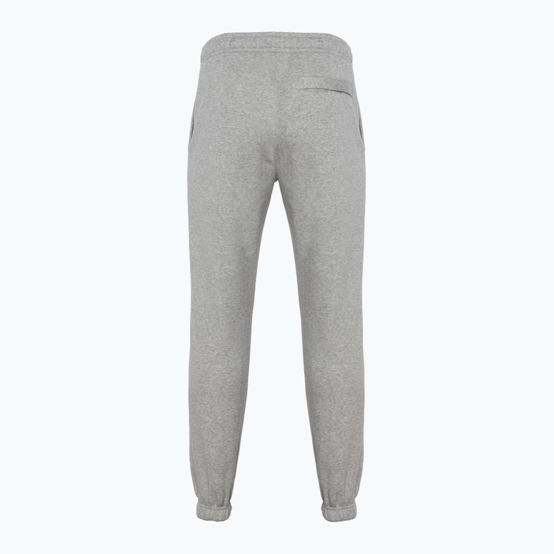 Pantaloni Nike Sportswear Club Fleece uomo grigio scuro heather/argento opaco/bianco 2