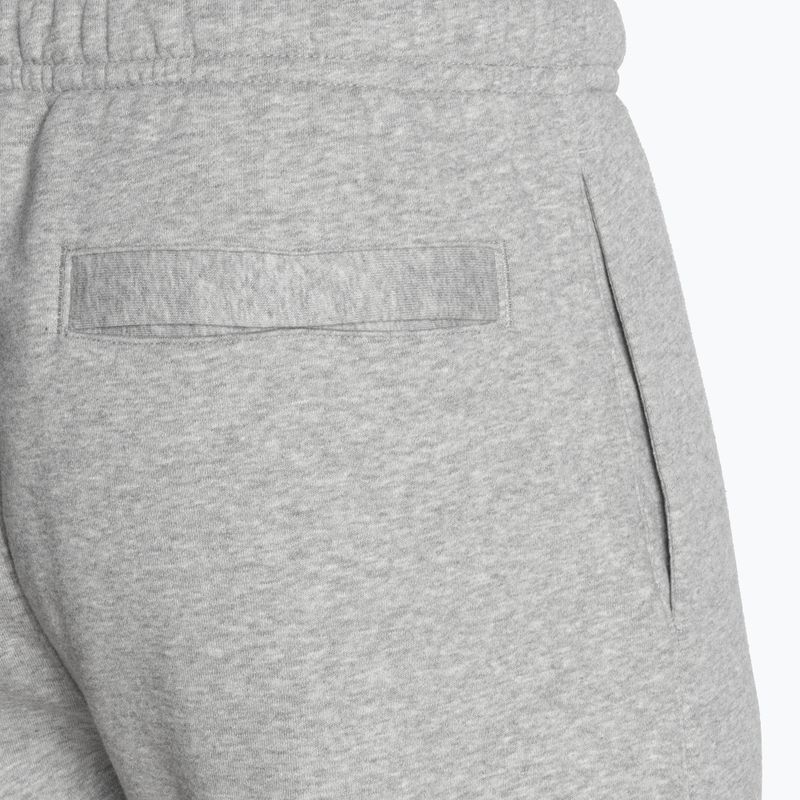 Pantaloni Nike Sportswear Club Fleece uomo grigio scuro heather/argento opaco/bianco 4