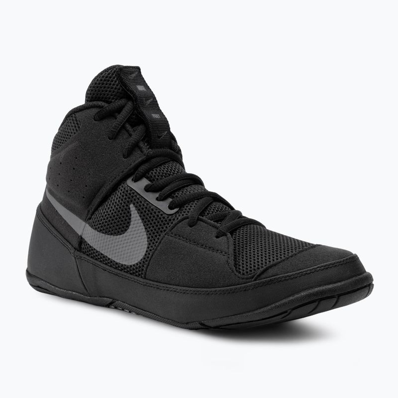 Scarpe da wrestling Nike Fury nero/argento metallico