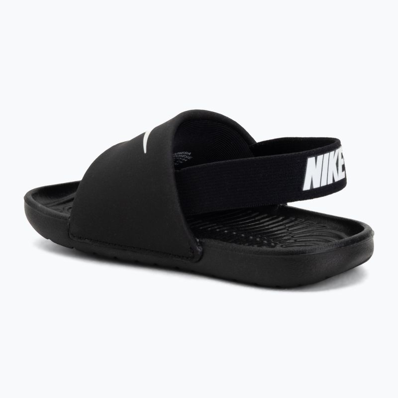 Ciabatte per bambini Nike Coffee black/white/white/white 3