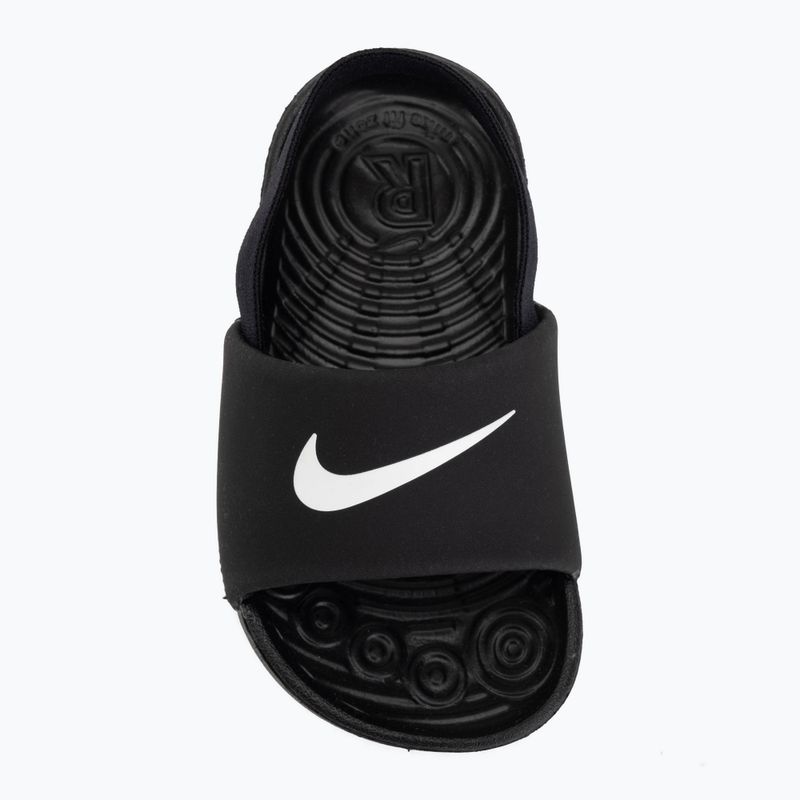 Ciabatte per bambini Nike Coffee black/white/white/white 5