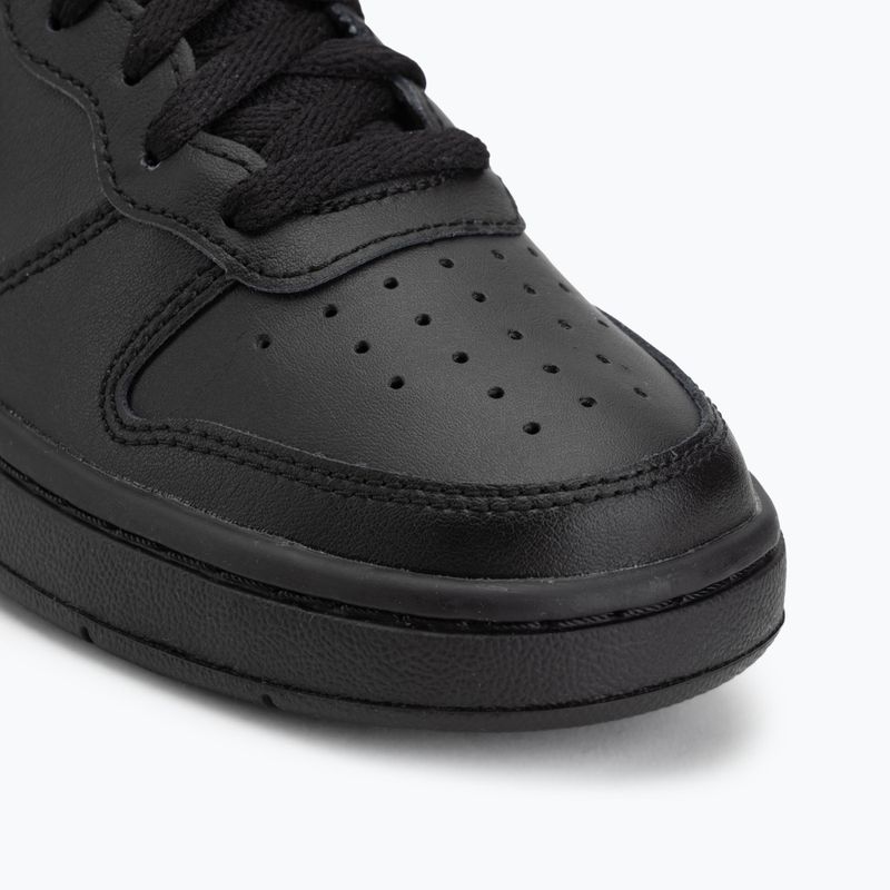 Scarpe  Nike Court Borough Mid 2 black/black/black 7