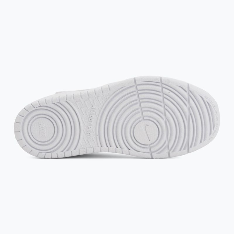 Scarpe per bambini Nike Court Borough Mid 2 white/white/white 4
