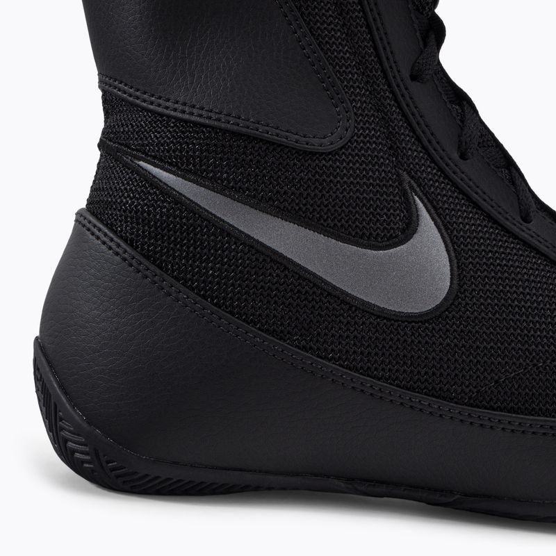 Scarpe da boxe Nike Machomai nero/grigio scuro metallizzato 8