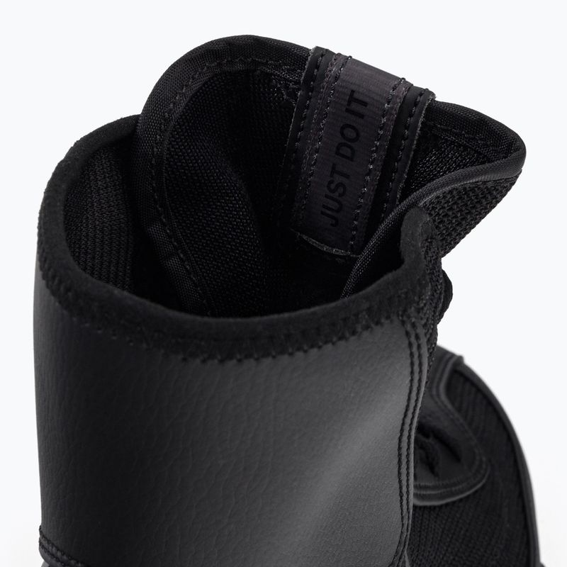 Scarpe da boxe Nike Machomai nero/grigio scuro metallizzato 9