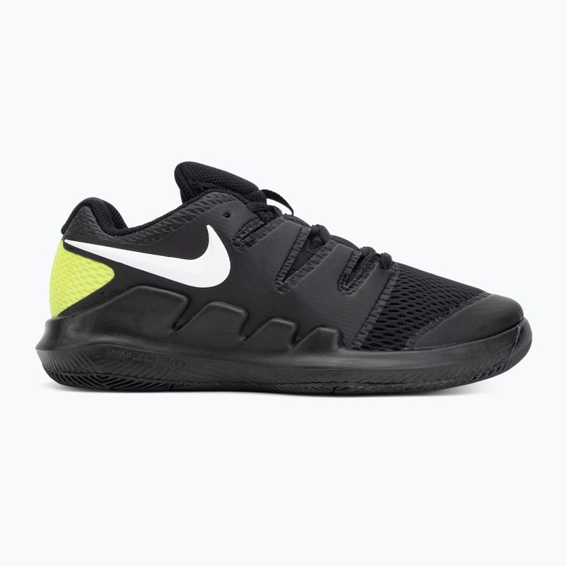 Scarpe da tennis junior Nike Court Vapor X Jr black/volt/white 2