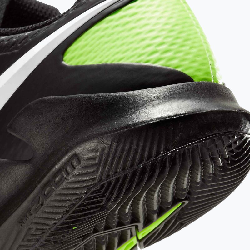 Scarpe da tennis junior Nike Court Vapor X Jr black/volt/white 9
