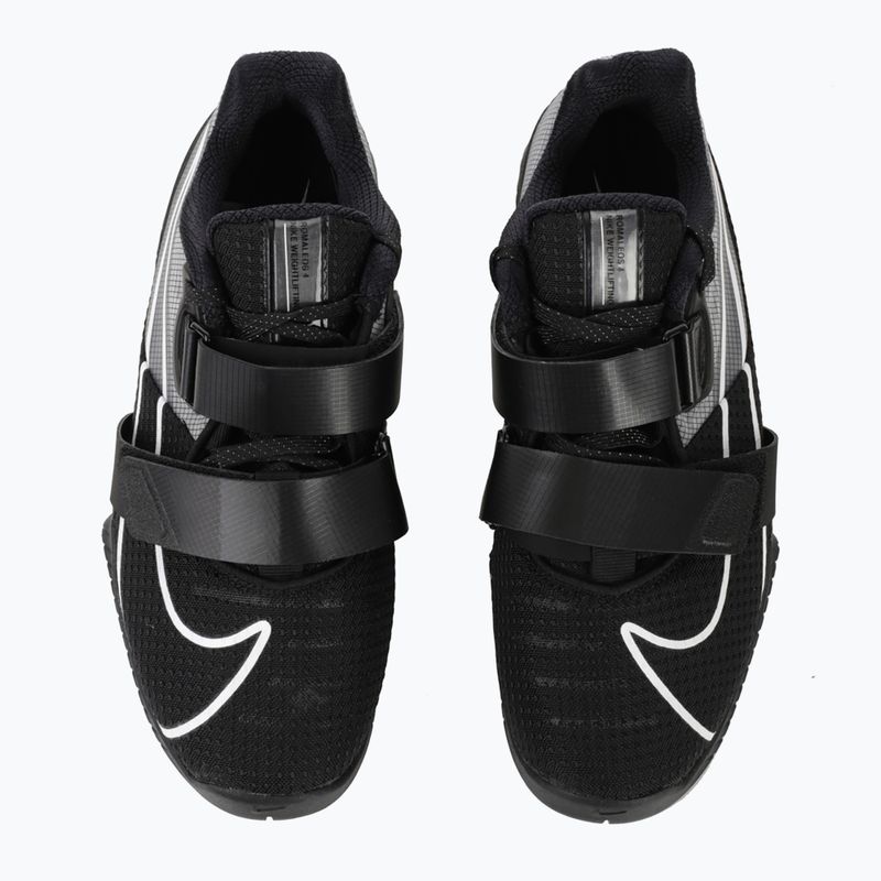 Scarpa da sollevamento pesi Nike Romaleos 4 nera 11