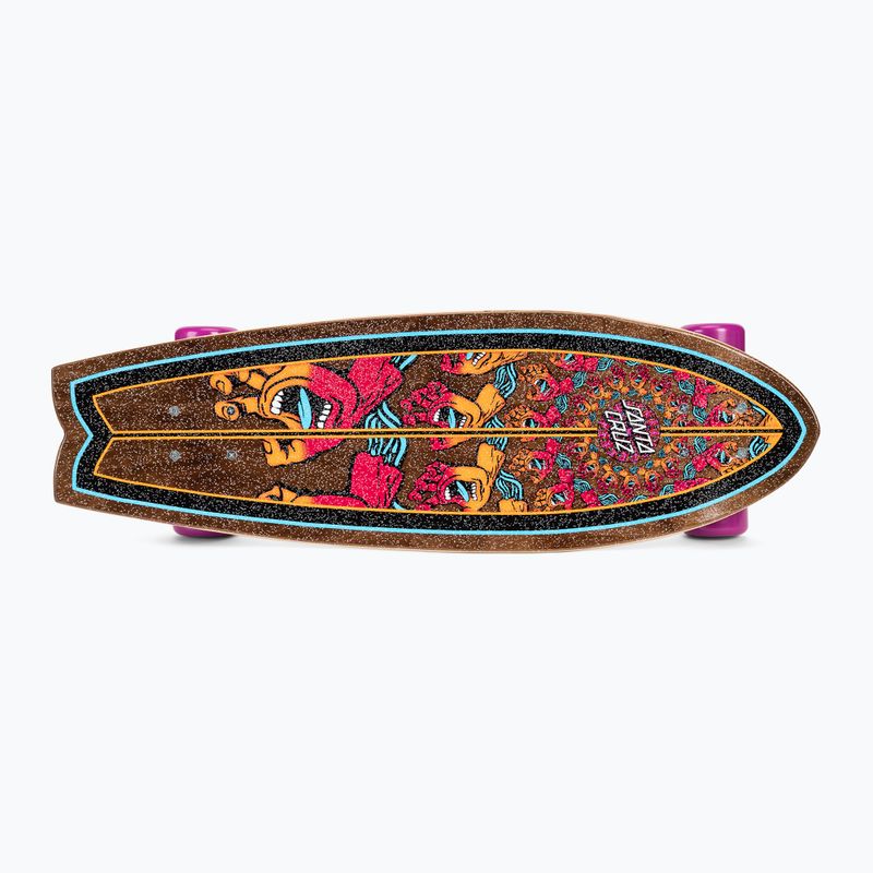 Skateboard cruiser Santa Cruz Cruzer Mandala Hand 8.8 Shark 4