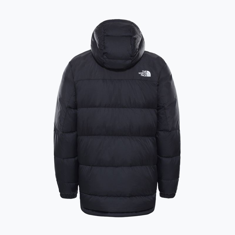 Piumino da uomo The North Face Diablo Down Hoodie nero/nero 5