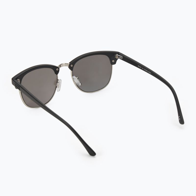 Occhiali da sole Vans Dunville Shades da uomo nero opaco/argento a specchio 2