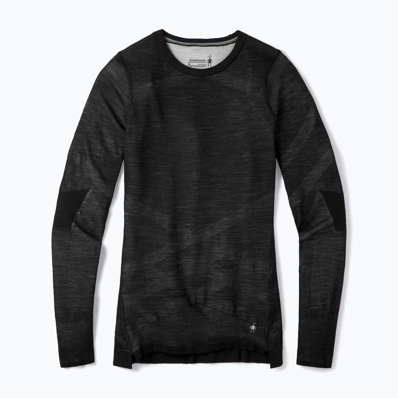 Maglia termica da donna Smartwool Intraknit Merino 200 Crew black/white 4