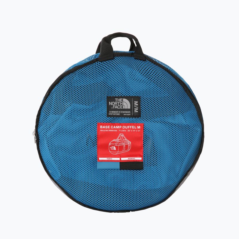 The North Face Base Camp Duffel M 71 l banff blu/nero borsa da viaggio 4