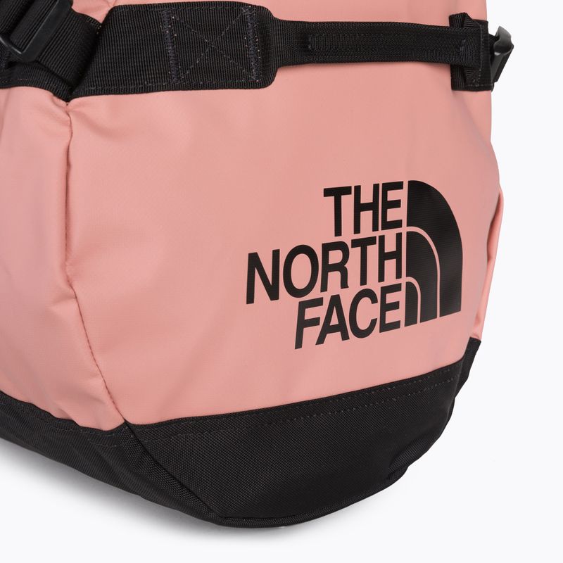 The North Face Base Camp Duffel S 50 l rose dawn/nero borsa da viaggio 4