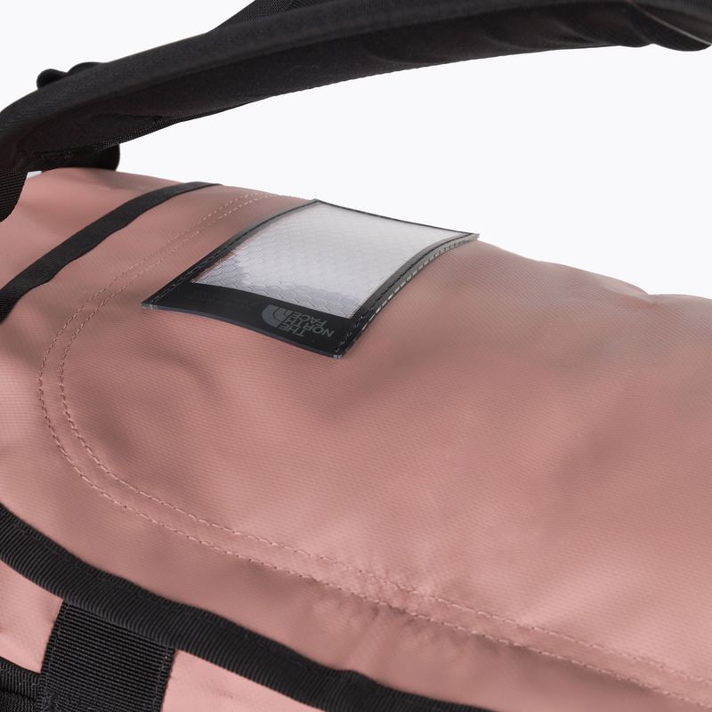 The North Face Base Camp Duffel S 50 l rose dawn/nero borsa da viaggio 5