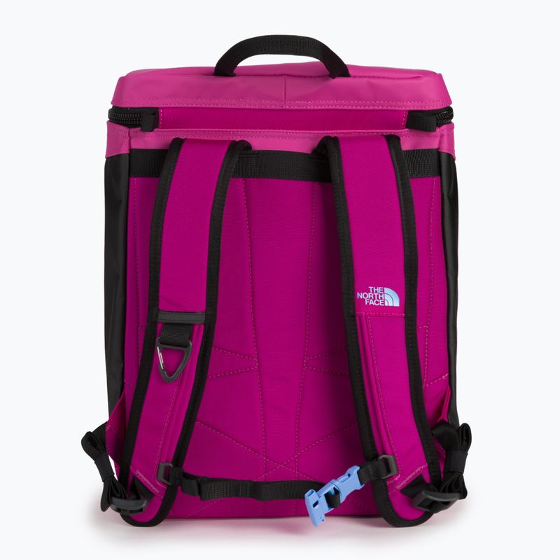 The North Face Base Camp Fuse Box 21 l linaria rosa/nero zaino urbano per bambini 3