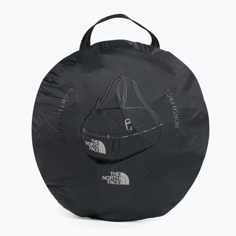 Borsa da viaggio The North Face Flyweight Duffel 31 l grigio asfalto/nero 5