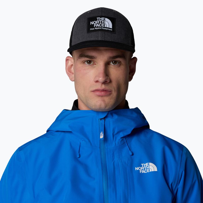 The North Face Deep Fit Mudder Trucker berretto da baseball tnf nero/tnf grigio medio/erica 3