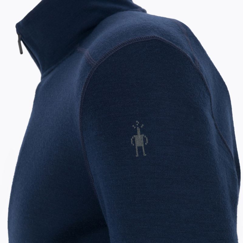 Uomo Smartwool Merino 250 Baselayer 1/4 Zip boxed thermal longsleeve deep navy 4