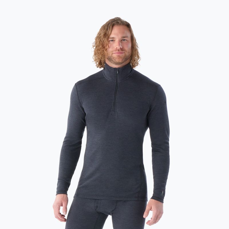 Felpa termica da uomo Smartwool Merino 250 Baselayer 1/4 Zip Boxed