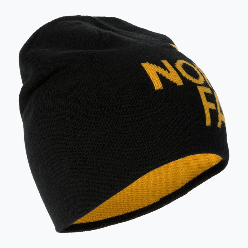 Berretto invernale The North Face Reversible TNF Banner nero/oro cumulativo